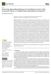 Assessing agricultural impact on greenhouse gases in the European Union: a climate-smart agriculture perspective