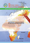 Revue des régions arides, n. 49 - Juillet 2024 - Gouvernance territoriale, risques et défis socio-environnementaux