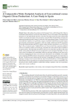 A comparative water footprint analysis of conventional versus organic citrus production: a case study in Spain