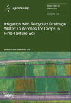 Agronomy, vol. 14, n. 9 - September 2024 - Irrigation with recycled drainage water: outcomes for crops in fine-texture soil