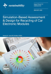 Sustainability, vol. 16, n. 20 - October 2024 - Simulation-based assessment & design for recycling of car electronic modules