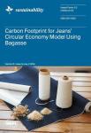 Sustainability, vol. 16, n. 14 - July 2024 - Carbon footprint for jeans'circular economy model using bagasse