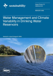 Sustainability, vol. 16, n. 15 - August 2024 - Water management and climate variability in drinking water reservoirs