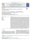 Disturbance impacts on Mediterranean forests across climate and management scenarios