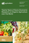 Agriculture, vol. 14, n. 11 - November 2024 - Twenty years of socio-economic research on organic agriculture over the world