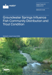 Water, vol. 16, n. 14 - July 2024 - Groundwater springs influence fish community distribution and trout condition