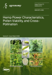 Agronomy, vol. 15, n. 3 - March 2025 - Hemp flower characteristics, pollen viability, and cross-pollination