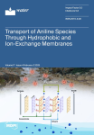 Water, vol. 17, n. 4 - February 2025 - Transport of Aniline species through hydrophobic and ion-exchange membranes