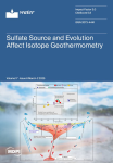 Water, vol. 17, n. 6 - March 2025 - Sulfate source and evolution affect isotope geothermometry