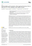 Sustainability and circularity of the agri-food systems: how to measure it? A first attempt on the Italian system