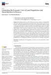 Estimating the economic cost of land degradation and desertification in Morocco