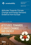 Sustainability, vol. 17, n. 10 - May 2025 - Attitudes towards climate change and enery demand: evidence from Europe