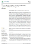 Assessing benefits and risks of urban and peri-urban agriculture (UPA): a spatial approach