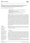 A narrative review on smart sensors and IoT solutions for sustainable agriculture and aquaculture practices