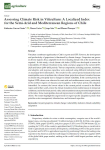 Assessing climate risk in viticulture: a localized index for the semi-arid and Mediterranean Regions of Chile