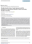 Weathering the storm: trade openness and the resilience of agricultural markets under increasing weather extremes
