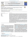 Temporal analysis of agricultural water footprint dynamics in Türkiye: climate change impacts and adaptation