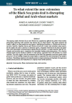 To what extent the non-extension of the Black Sea Grain Deal is disrupting global and Arab wheat markets