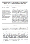 Modification of the cobweb model into generalized logistic equation for the wheat price analysis