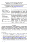 Artificial intelligence in agriculture: the impact on labor productivity