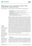 Utilizing farmers' views and attitudes to hinder climate change threats: insights from Greece