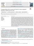 Assessing climate risk for cereals and livestock to inform adaptation planning at regional and local scale