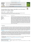 Conceptualising climate change vulnerability across the agrarian transition: the example of Egypt