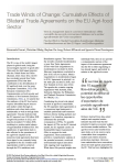 Trade winds of change: cumulative effects of bilateral trade agreements on the EU agri-food sector