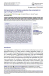 Soil governance in Tunisia: analyzing the potentials for agroecology transformations