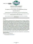 Perceptions of costs and benefits of farm digitalization in Europe