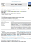 Italian farmers' preferences for adopting agriculture 4.0 technologies: a choice experiment analysis