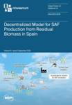 Resources, vol. 14, n. 9 - September 2025 - Decentralized model for SAF production from residual biomass in Spain