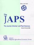 Journal of Animal and Plant Sciences-JAPS, vol. 35, n. 5 - Octobre 2025