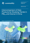 Sustainability, vol. 17, n. 22 - November 2025 - Intercomparison of data products for studying trends in PM2.5 and ozone in China