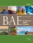 Bio-Based and Applied Economics, vol. 14, n. 2 - September 2025