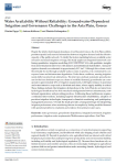 Water availability without reliability: groundwater-dependent irrigation and governance challenges in the Arta Plain, Greece