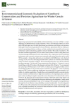 Environmental and economic evaluation of combined conservation and precision agriculture for winter cereals in Greece