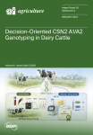 Agriculture, vol. 16, n. 8 - April 2026 - Decision-oriented CSN2 A1/A2 genotyping in dairy cattle