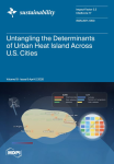 Sustainability, vol. 18, n. 8 - April 2026 - Untangling the determinants of urban heat insland across U.S. cities