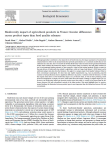 Biodiversity impact of agricultural products in France: greater differences across product types than food quality schemes