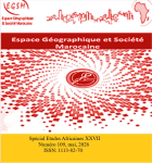 Espace g&eacute;ographique & soci&eacute;t&eacute; marocaine, n. 109 - Juin 2026 - Sp&eacute;cial Etudes Africaines XXVII