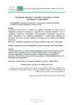 Changement climatique et in&eacute;galit&eacute;s territoriales en Tunisie : dynamiques et vuln&eacute;rabilit&eacute;s
