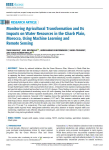 Monitoring agricultural transformation and its impacts on water resources in the Gharb plain, Morocco, using machine learning and remote sensing