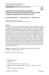 Agricultural systems modelling: an exploration of agent-based modelling and mathematical programming integration through systematic literature review