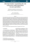 After the frontier: negotiating the role of the post-settler generation in oasis agriculture
