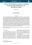 A fuzzy MCDM framework for evaluating food security performance in the MENA region