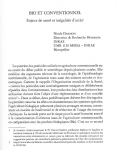 Bio et conventionnel. Enjeux de sant&eacute; et in&eacute;galit&eacute;s dacc&egrave;s