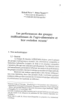 Les performances des groupes multinationaux de l'agroalimentaire et leur évolution récente