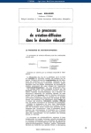 Le processus de création-diffusion dans le domaine éducatif