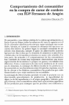 Comportamiento del consumidor en la compra de carne de cordero con IGP [Indicación Geográfica Protegida]-Ternasco de Aragón